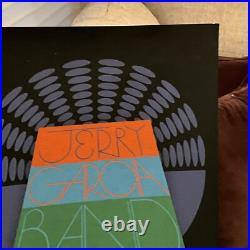 Jerry Garcia Band Poster Grateful Dead NorCal 1976 California #ed/750 Signed
