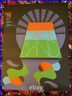 Jerry Garcia Band poster By Robbie Smith. Limited Edition. 14/50 Signed