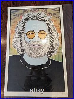 Jerry Garcia Chuck Sperry Winter Grateful Dead Poster Built To Last