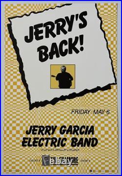 Jerry Garcia Concert Poster 1988 F-13 Fillmore Jerry Garcia Concert Poster 1988 F-13 Fillmore