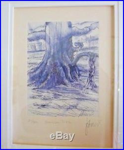Jerry Garcia Grateful Dead Banyan Tree Original Print RARE Not a Copy LOOK