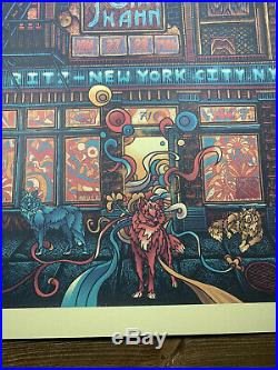 Jerry Garcia John Kahn The Ritz Art Print Poster Luke Martin X/500 Vol 14 1986
