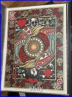 Jerry Garcia King of Hearts poster, Grateful Dead