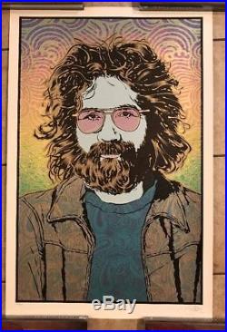 Jerry Garcia Orpheus Poster Art Print Grateful Dead Chuck Sperry Signed S/N
