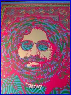 Jerry Garcia Poster Todd Slater St Stephen Standing on the Moon 2024 Low#