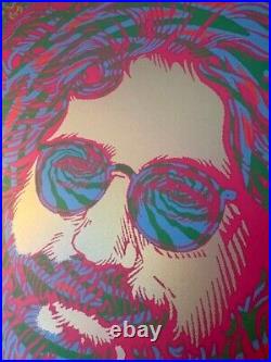 Jerry Garcia Poster Todd Slater St Stephen Standing on the Moon 2024 Low#