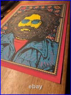 Jerry Garcia Ramble On Rose Todd Slater Poster Standing On The Moon AP