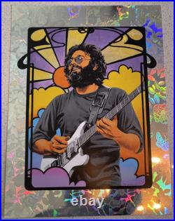 Jerry Garcia SOLD OUT Poster Rose Foil Paul Mann 18x24 Grateful Dead