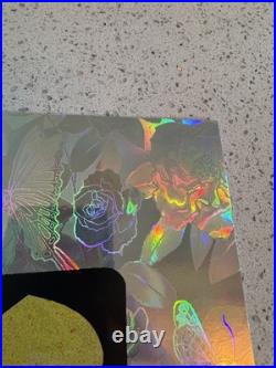 Jerry Garcia SOLD OUT Poster Rose Foil Paul Mann 18x24 Grateful Dead