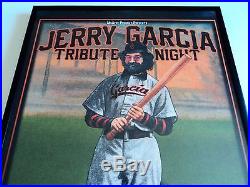 Jerry Garcia San Francisco Giants Poster SGA 8/12/14 Chris Shaw SIGNED Framed