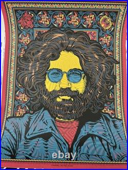 Jerry Garcia Standing on The Moon Ramble On Rose Edition Grateful Dead Poster