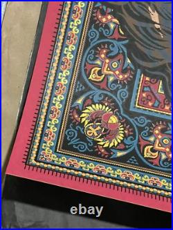 Jerry Garcia Standing on The Moon Ramble On Rose Edition Grateful Dead Poster