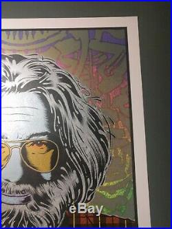 Jerry Garcia Tangled Up In Blue Chuck Sperry Poster Grateful Dead Print Band