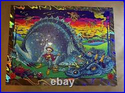 Jim Mazza Fire On The Mountain Art Print Poster Lava Foil AE/15 Grateful Dead