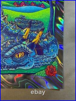 Jim Mazza Fire On The Mountain Art Print Poster Lava Foil AE/15 Grateful Dead