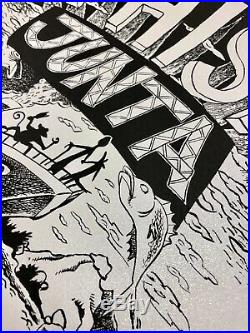 Jim Pollock JUNTA poster Mint Phish ART RARE NOT GRATEFUL DEAD EMEK OBEY