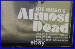 Joe Russos Almost Dead JRAD Autographed Concert Poster 2022 Red Rocks Vail