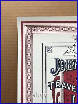 John Mayer July 16, 17th 2013 Red Rocks Ultra Rare Red Variant Poster Dead & Co