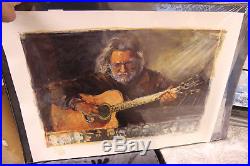 Joseph Divincenzo Jerry Garcia 1996 Numbered Limited Edition Serigraph 3099/5000