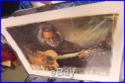 Joseph Divincenzo Jerry Garcia 1996 Numbered Limited Edition Serigraph 3099/5000