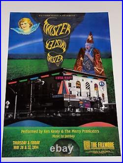 Ken Kesey & The Merry Pranksters Original Concert Poster