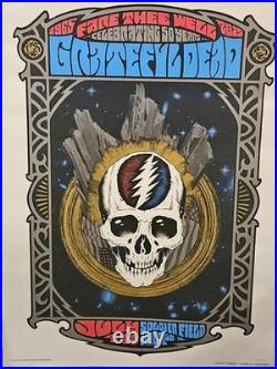Limited 2015 Grateful Dead Poster Alan Forbes 711/2015 Signed Fare Thee Well