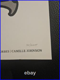 Limited 2015 Grateful Dead Poster Alan Forbes 711/2015 Signed Fare Thee Well