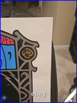 Limited 2015 Grateful Dead Poster Alan Forbes 711/2015 Signed Fare Thee Well