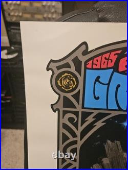 Limited 2015 Grateful Dead Poster Alan Forbes 711/2015 Signed Fare Thee Well