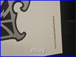 Limited 2015 Grateful Dead Poster Alan Forbes 711/2015 Signed Fare Thee Well