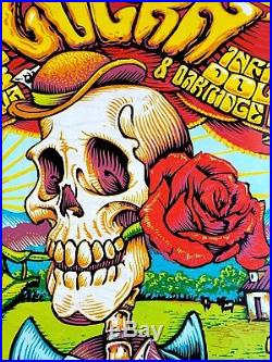 Lockn' Festival 2018 AJ Masthay Cherry Veneer Poster Dead Co Print DuBois Emek