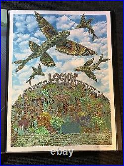 Lockn Phish Poster EMEK Ween Phil Lesh Grateful Dead 2016 PEARL AP (with doodle)