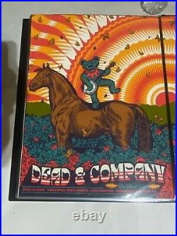 Lot Of 2 Dead & Company VIP Poster Set SPAC Saratoga AP Diptych Status Serigraph