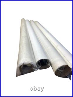 Lot of 4 Vintage RARE Grateful Dead Flocked Velvet Blacklight Posters USA NEW