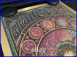 Luke Martin Grateful Dead 2 Jack Straw Gold Foil Variant Poster READ