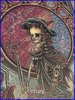 Luke Martin Grateful Dead 2 Jack Straw Gold Foil Variant Poster READ