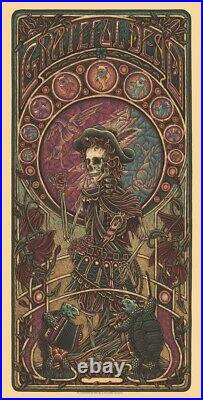 Luke Martin Grateful Dead 2 Variant Signed & Numbered AP Poster Jack Straw /60