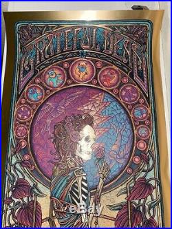 Luke Martin Grateful Dead Gold Foil Purple Variant