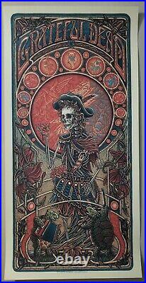 Luke Martin- Grateful Dead Jack Straw Limited Edition Poster Print Numbered Ed