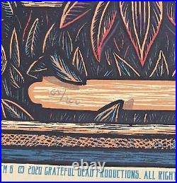 Luke Martin Grateful Dead Jack Straw VARIANT Print LIMITED EDITION # 163/200