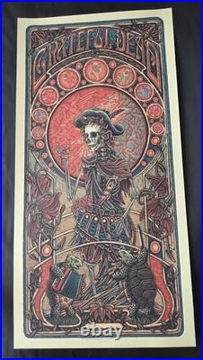 Luke Martin Grateful Dead Poster, Jack Straw, Timed BottleneckVariant