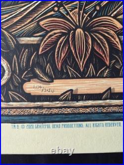 Luke Martin Grateful Dead Poster, Jack Straw, Timed BottleneckVariant