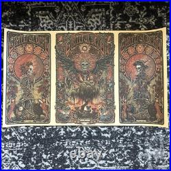 Luke Martin Grateful Dead Uncut Triptych REGULAR Bertha St Steven Jack Straw