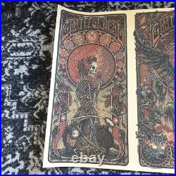 Luke Martin Grateful Dead Uncut Triptych REGULAR Bertha St Steven Jack Straw