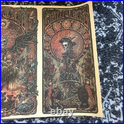 Luke Martin Grateful Dead Uncut Triptych REGULAR Bertha St Steven Jack Straw