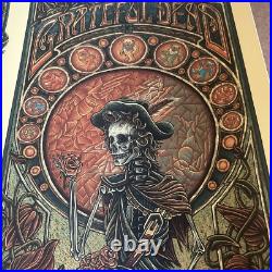 Luke Martin Grateful Dead Uncut Triptych REGULAR Bertha St Steven Jack Straw