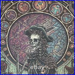 Luke Martin Grateful Dead Uncut Triptych VARIANT Bertha, St Steven, Jack Straw