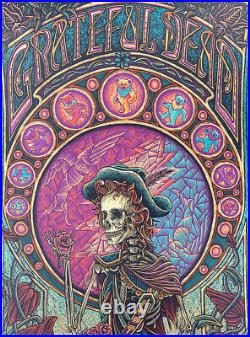 Luke Martin Jack Straw Grateful Dead Variant Edition 200 Art Print Poster BNG