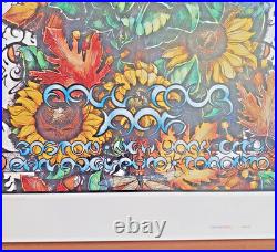 M Everett Signed & Numbered Grateful Dead Rare 1995 Tour Proof Sheet Ships Free