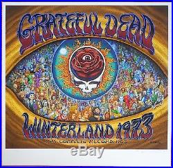 MINT EMEK Grateful Dead 1973 Winterland Giclee Poster 263/395
